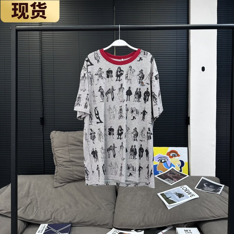 现货西太后小众系列T恤