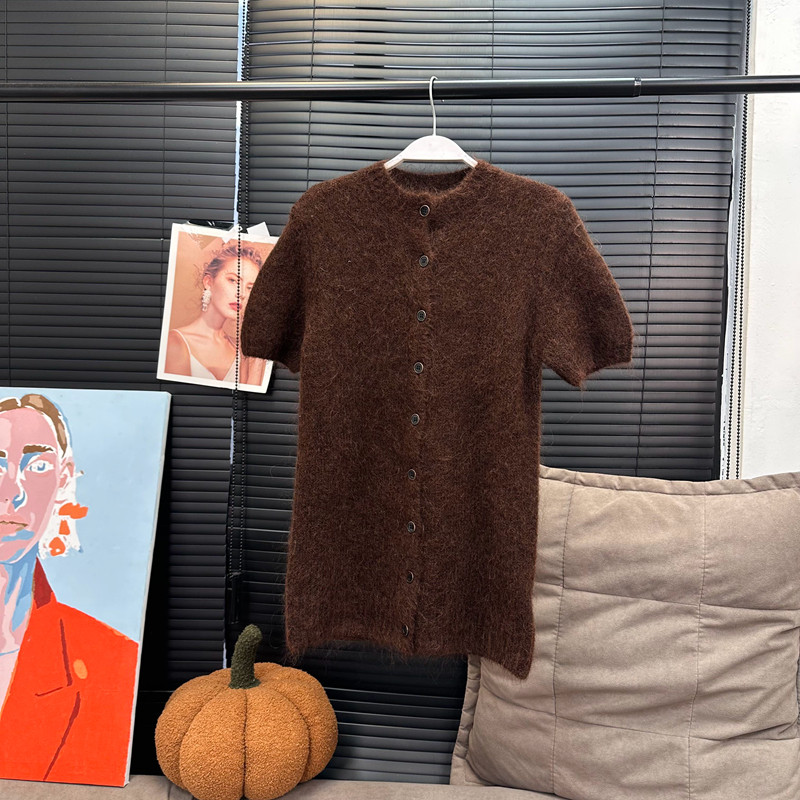 【1/15新品】our腮红原生绒毛感羊毛马短袖毛衣  RZ254328,女装/女士精品,汉服上装,淘宝优惠券,粉丝福利购,淘宝优惠卷