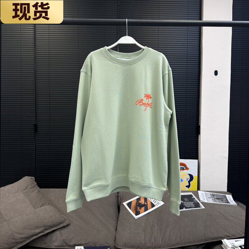 【现货】章章海岛与椰树!! 小fancy发泡印花卫衣春夏