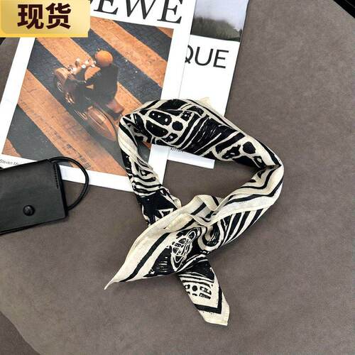 西太后星球手绘丝巾方巾
