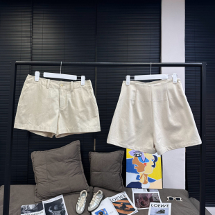 自选休闲2025年夏新款 现货VC简单小欧美日常短裤 高低腰两版