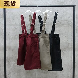 【现货】MONA肩距可调节背带裤 表倾城之艳色