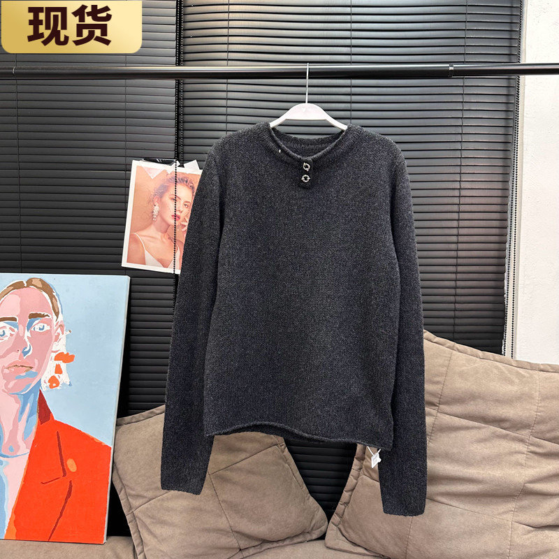 现货VC克罗heart懒人秋冬bi备全羊毛毛衣 RZ254249