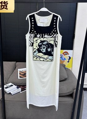 【现货】章章/ Praddda收藏 设计鬼才时髦白色连衣裙