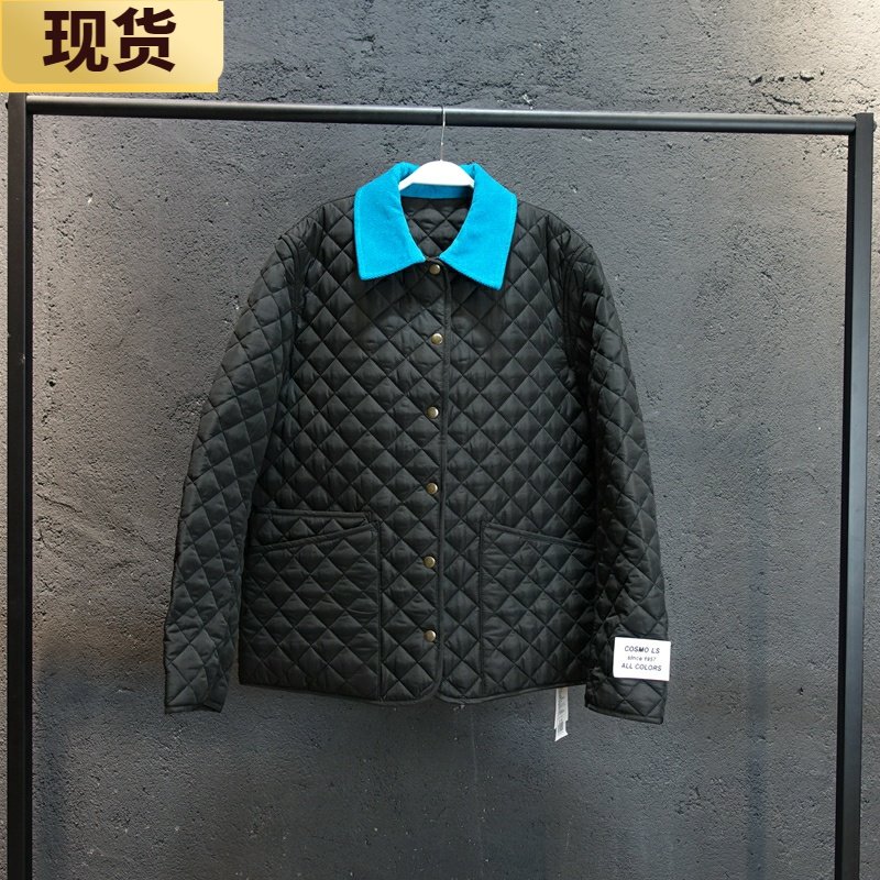 【现货】MONA菱格棉服女短款秋冬新款韩版宽松复古轻薄夹棉外套,女装/女士精品,棉衣/棉服,淘宝优惠券,粉丝福利购,淘宝优惠卷