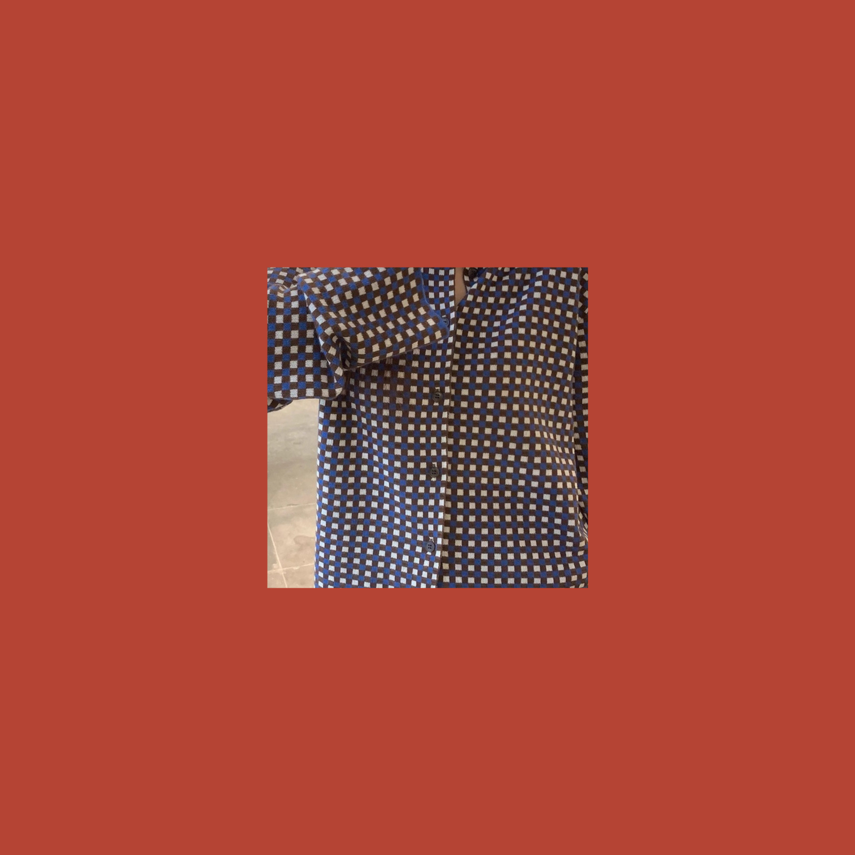 【MS 12/10新品】蓝莓华夫格纹翻领提花针织开衫MC25057