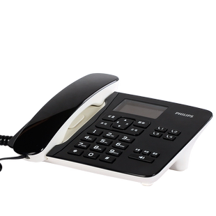 飞利浦CORD492 办公电话机座机 时尚家用商务固话座机 来电显示