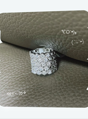 镶钻戒指轻奢风游玩拍照穿搭风格送礼女