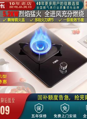 Macro/万家乐 AY1单灶天然气液化气台式嵌入式家用煤气燃气灶TG10