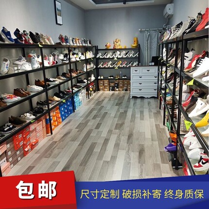 定制鞋店鞋架货架展柜商场陈列架多层拆装童鞋箱包架橱窗展架包邮