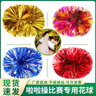 拉拉队手花啦啦花球啦啦队啦啦操拉拉队道具彩球跳舞助威道具手持
