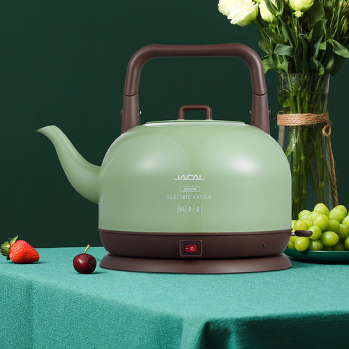 积高GL-169家用大容量电热水壶3L不锈钢烧水壶长嘴电茶壶电开水壶