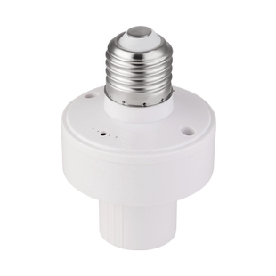 智能语音灯头灯控识别声控灯泡无线螺口e27通用开关控制遥控灯座