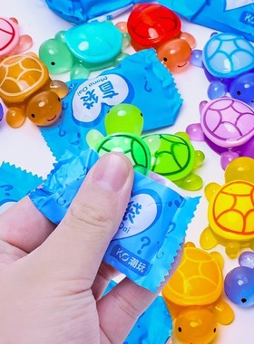 卡通彩色夜光小乌龟玩具模型摆件