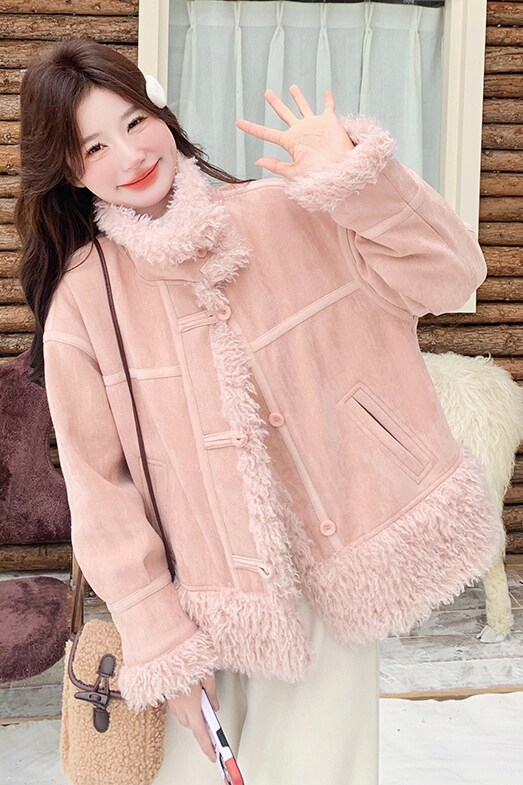25冬大货数据好内胆90白鸭绒皮毛一体外套2D116-6831-P285K418,女装羽绒服,2D116