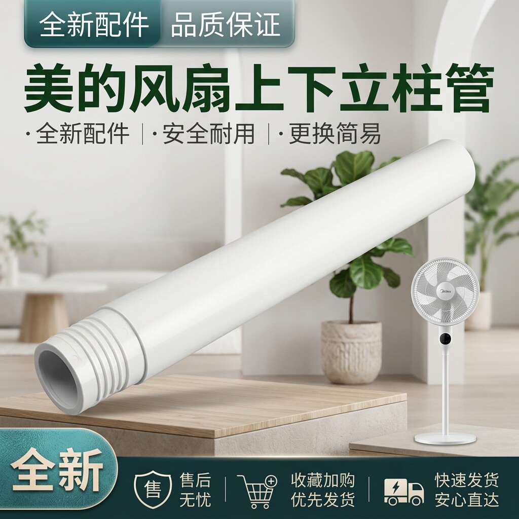 电风扇配件上下立柱管立杆图片