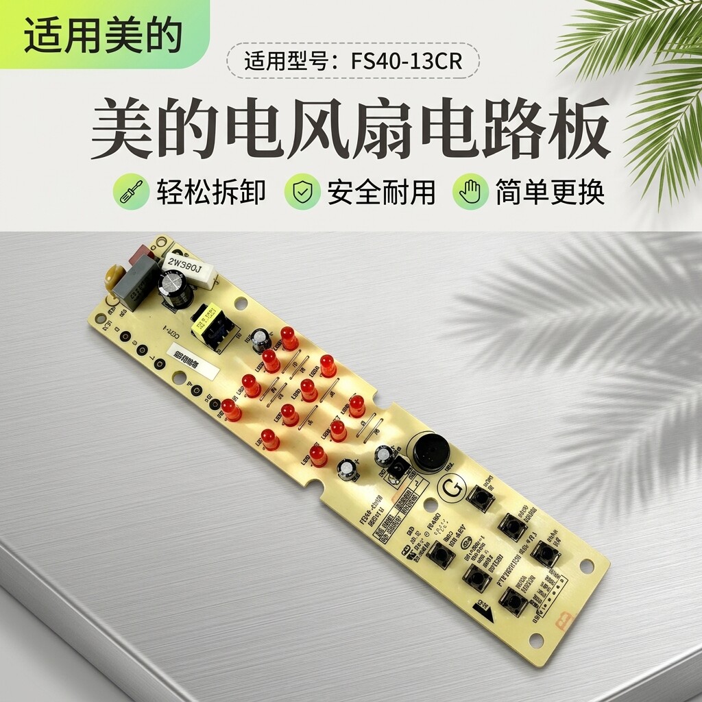 电风扇配件FS40-13CR灯板/主板图片