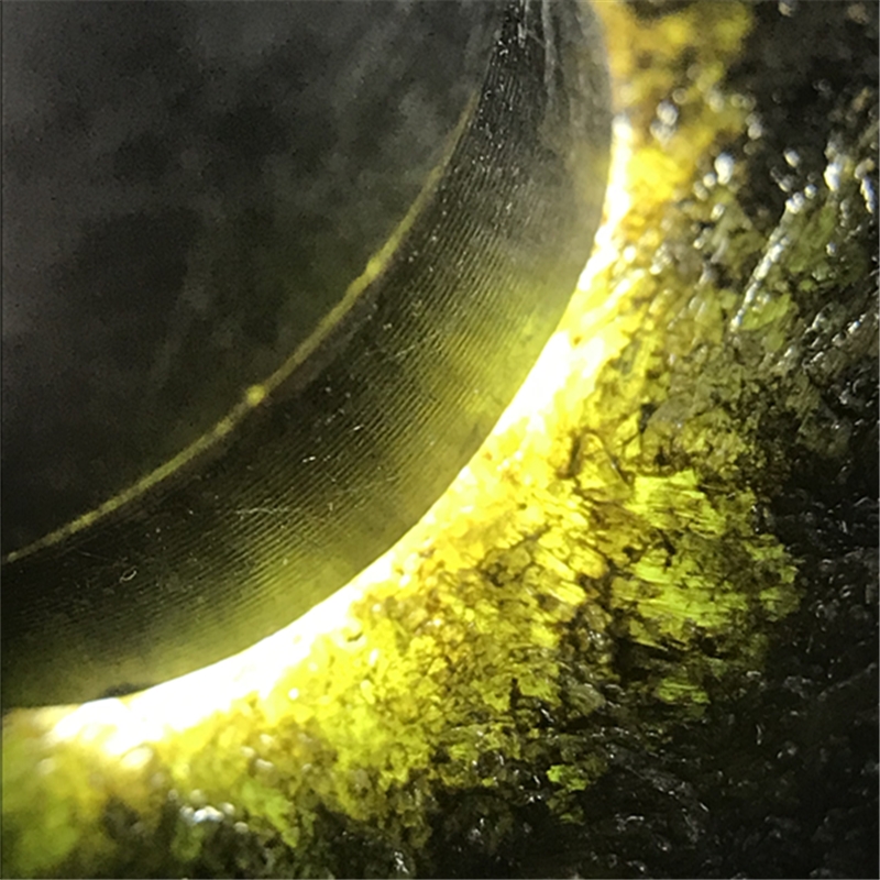 缅甸玉石翡翠原石毛料色料 莫西沙场口手镯料 无开窗冰种