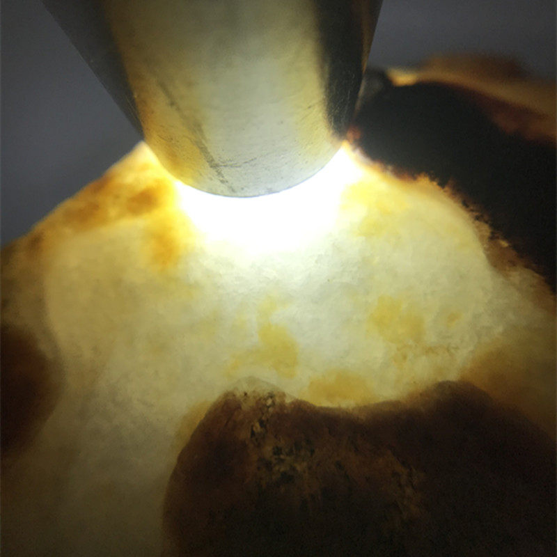 冰种大马坎 黄 红翡开窗料春带彩黄加绿 缅甸天然翡翠原石毛料
