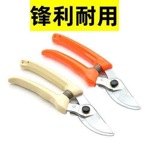 进口钢修枝剪花枝剪树枝剪园艺剪园林剪刀剪子果树修枝剪省力正品
