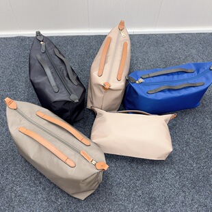 斜纹防尼龙防水内胆包托特包内置收纳袋化妆包斜跨收纳包洗漱包