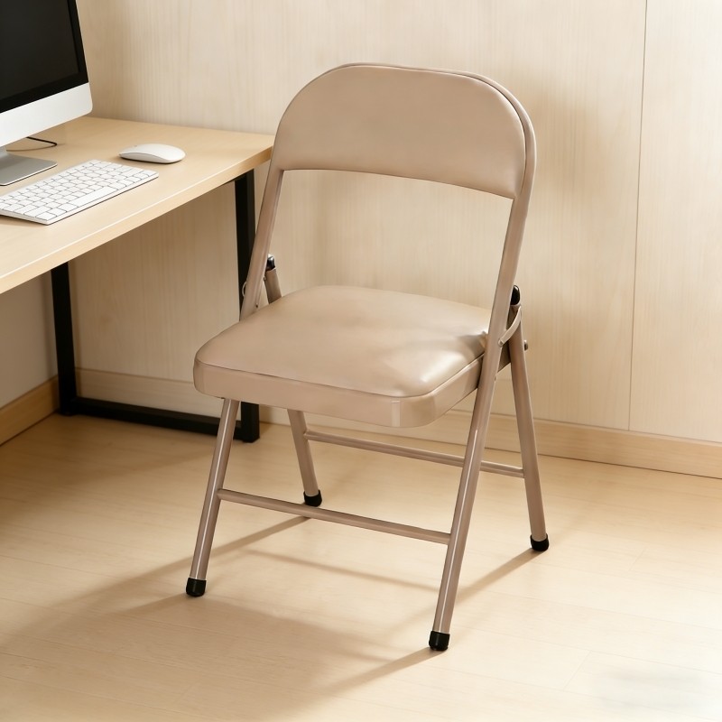 折叠椅子家用靠背椅简易餐椅电脑椅宿舍学习椅培训会议椅便携凳子