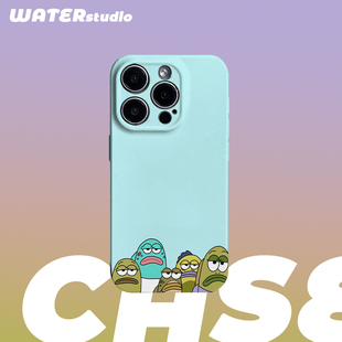 比奇堡小丑鱼路人适用苹果17promax菲林iphone16pro二合一iqoo13小米15红米k70华为mate70一加ace3手机壳oppo