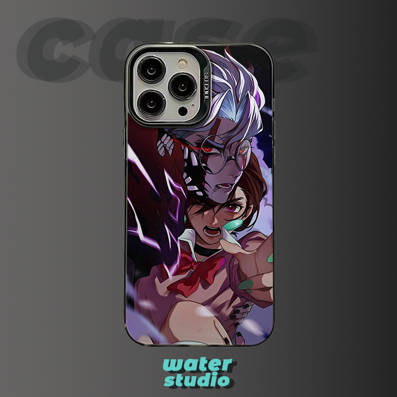 情侣二次元胆大党动漫适用苹果16promax小众iPhone15防摔nova11小米15pro华为P50红米k60一加13T手机壳OPPO