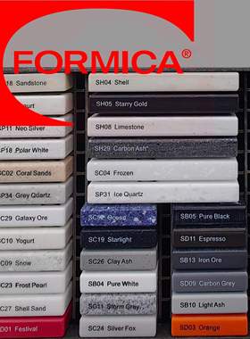 富美家色丽石Formica surell进口亚克力人造石香港澳门仿石定制