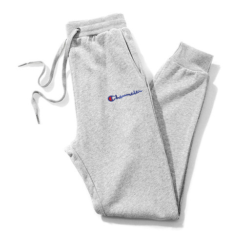 100%纯棉运动裤宽松显瘦束脚卫裤