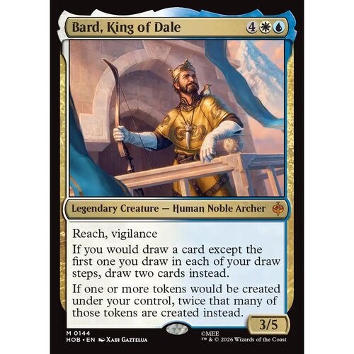 万智牌 HOB_144_Bard, King of Dale 河谷邦国王巴德