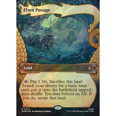 万智牌 HOB_274_Elven Passage 精灵通道 潮涌闪