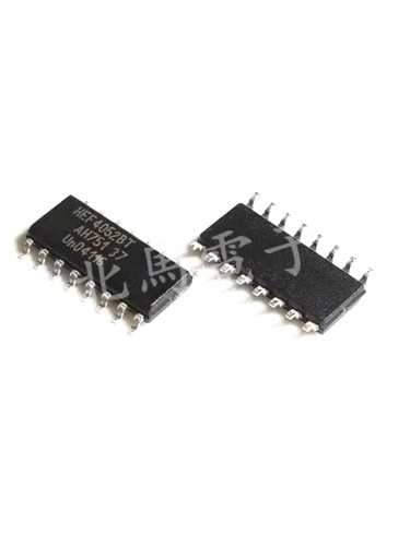 HEF4052BT 封装SOP14 双路4通道模拟多路复用器芯片 现货可直拍