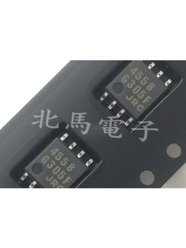 NJM4558M  JRC4558 4558 贴片SOP-8 双运算放大器 全新可直拍HC