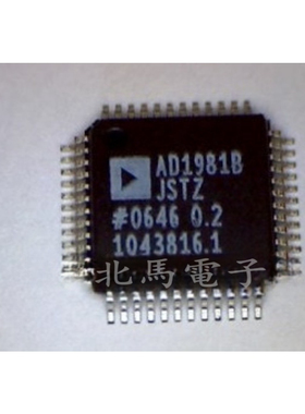 AD1981BJSTZ-REEL AD1981BJST QFP-48 编解码器芯片 全新可直拍HC