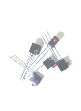 A264B/UYO/S530-A3  LED直插3MM组装灯座 F3红色 LED插件灯珠 HC