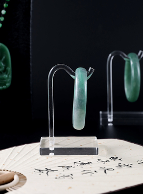 亚克力透明手镯手串展示架饰品文玩挂串架珠宝展示道具水晶手串托