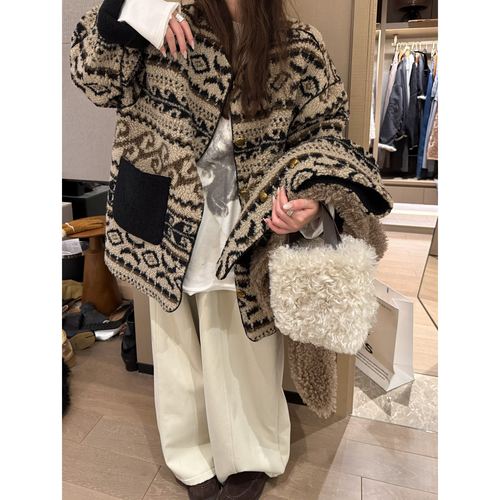 FILLE|费尔岛两面穿外套