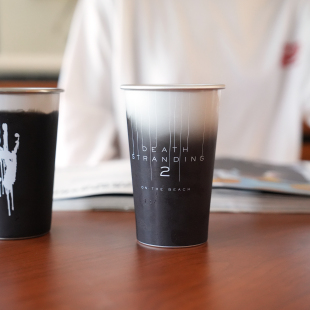 【二信的店】饭制|死亡搁浅DS2周边冷变色杯不锈钢可乐美式冷饮杯