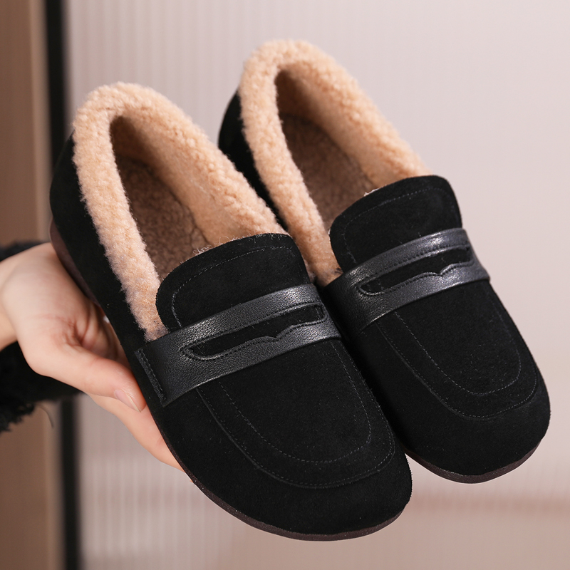 百搭舒适妈妈鞋~加绒保暖