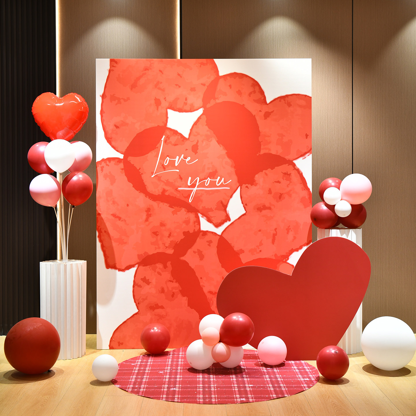 情人节告白装饰商场活动布置室内外拍照打卡气球kt板背景墙美陈,节庆用品/礼品,装扮布置套餐,淘宝优惠券,粉丝福利购,淘宝优惠卷