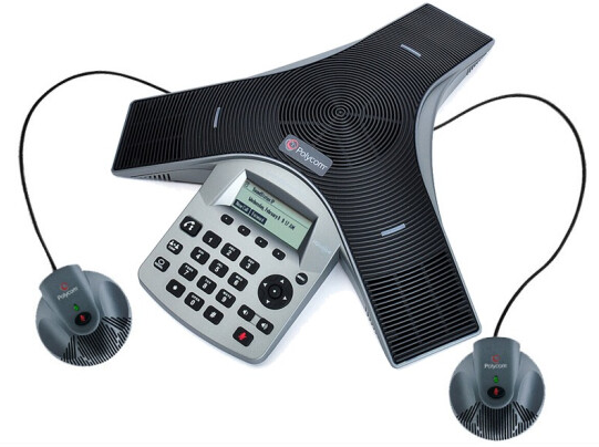 Polycom SoundStation Duo扩展型双模会议电话支持IP模拟双线路