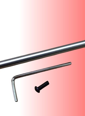 金伯G34tti g26g17软弹玩具配件金属后尾顶座子竞技杆维修