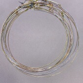 18K金针式 项圈颈圈K金链子45cm可调节滑动路路通项圈百搭实用