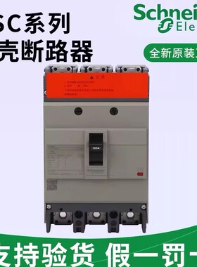 原装施耐德Osmart NSC塑壳断路器3P4P 60A100A250A400A配电柜