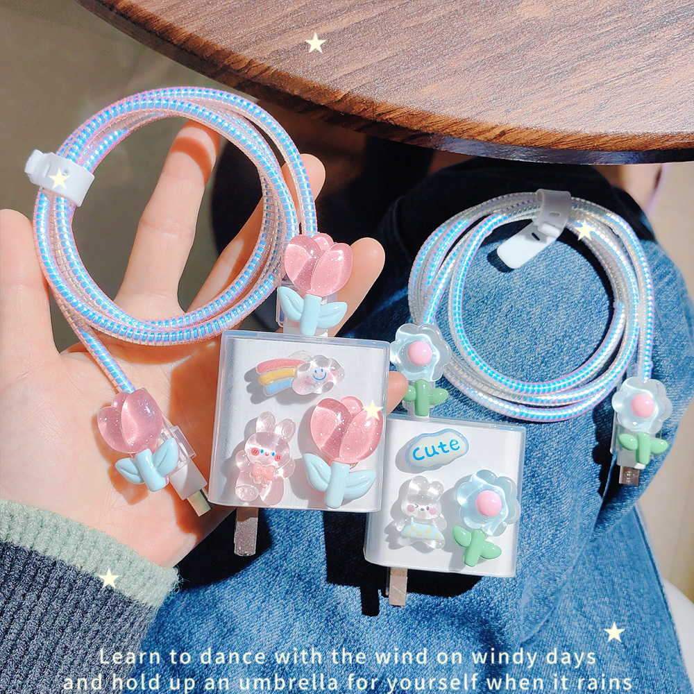 适用于一加13 Ace5 ACE5Pro手机数据线保护套OPPO80W充电器线缠绕