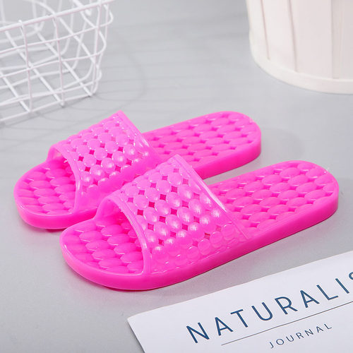 水晶漏洞宾馆洗澡室内防滑凉拖鞋