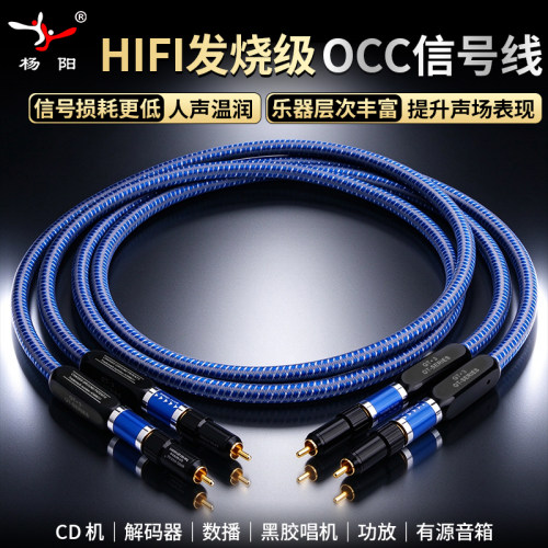 香港KING SNAKE 蛇王发烧级音频信号线 HiFi音响CD功放音频连接线