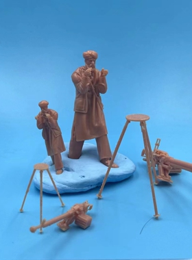 德什卡重机枪dshk 陆战版  场景配件 3d打印1/87 72 30 32 16 18