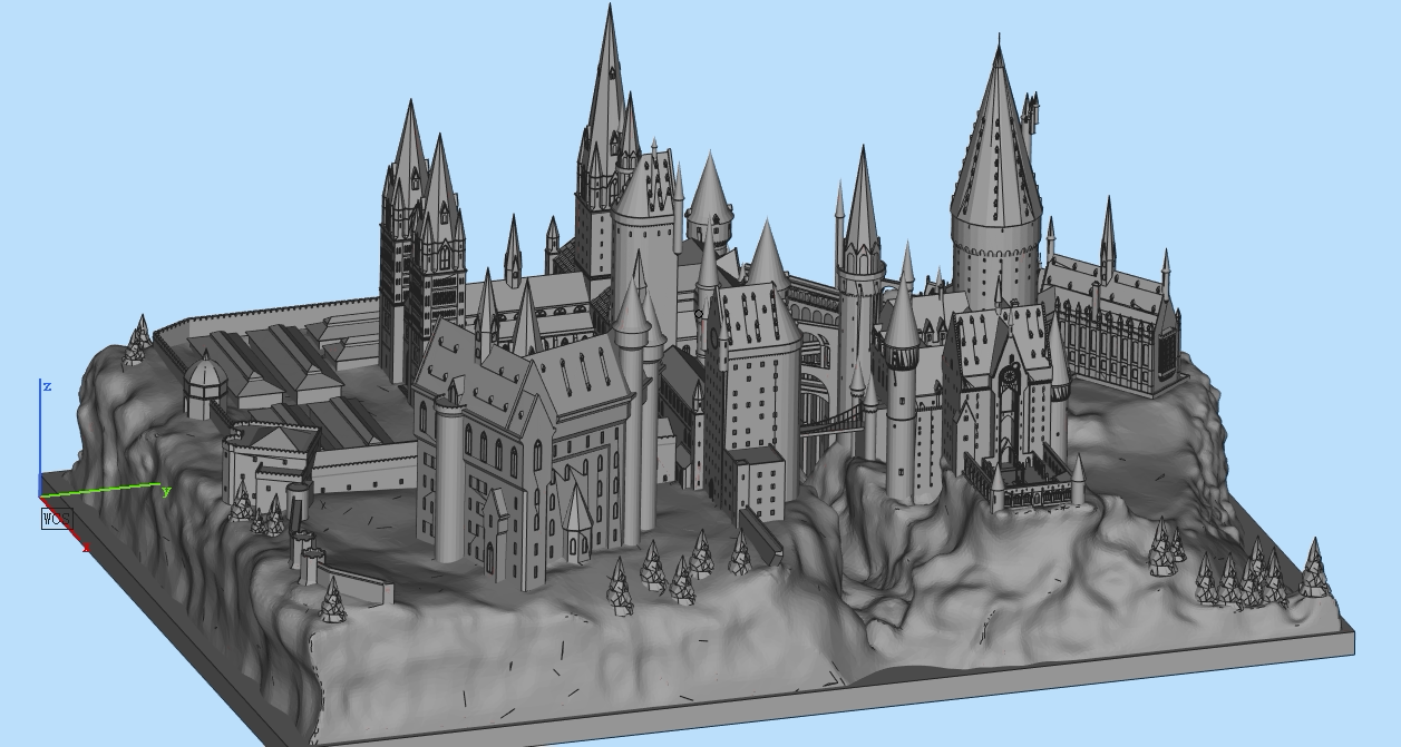 哈利波特 霍格沃茨魔法学校 指环王 模型收藏 电影周边 模玩 树脂